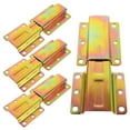 thumbnail image 1 of PBPBOX 4Pcs Golden Sofa Slider Furniture Hardware Easy Install Sofa Sliding Accessories, 1 of 8