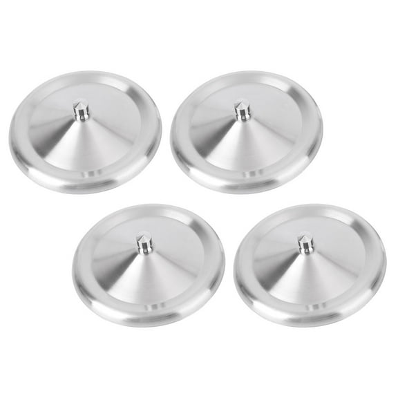 PBPBOX Reusable Cup Lid Stainless Steel Prevent Spilling for Wine Glass 4Pcs Back to School