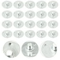 thumbnail image 1 of PBPBOX Iron Candle Wick Tabs Plated Silver Durable Base for Home DIY Candle Making Accessories, 1 of 8