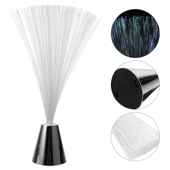 PBPBOX 5 Pcs Fiber Optic Lamp Fiber Optic Lights Plastic Light Show Multi Living Room Office Decoration