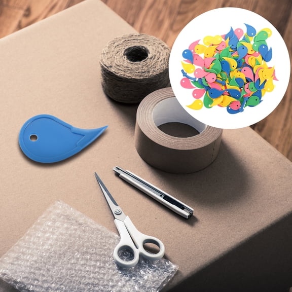 PBPBOX 500Pcs Portable Box Opener Sturdy Plastic Tool with Ergonomic Grip for Home Use