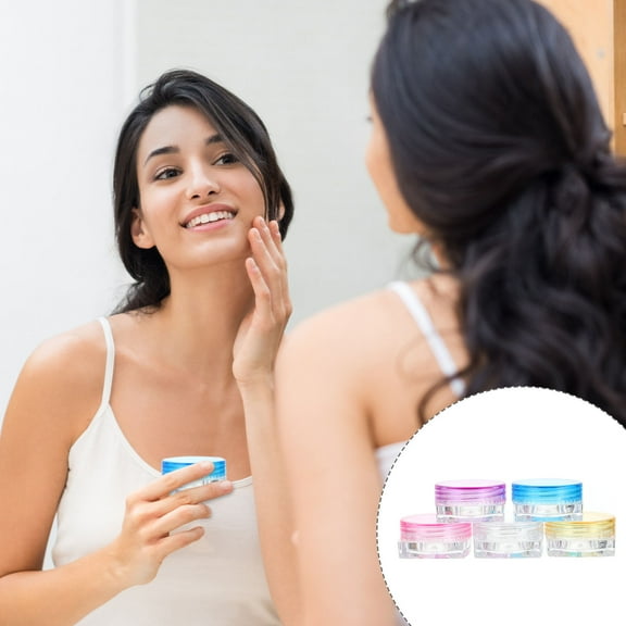 PBPBOX 50Pcs Empty Makeup Boxes Lightweight Storage Containers with Lids