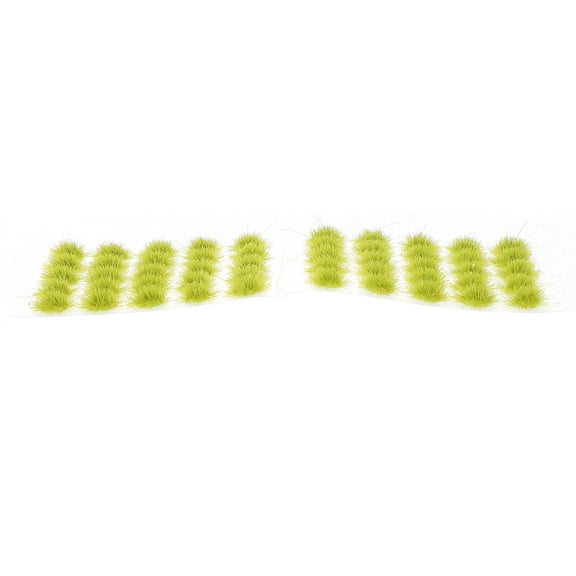 PBPBOX Artificial Grass Model Green Resin for Decor and Sand Table Adornment