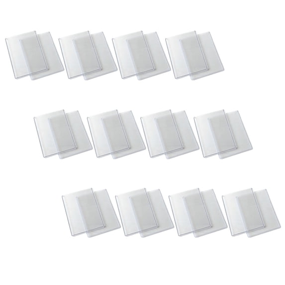 PBPBOX 50Set Transparent Card Holder Game Cards Protectors for Photos ...