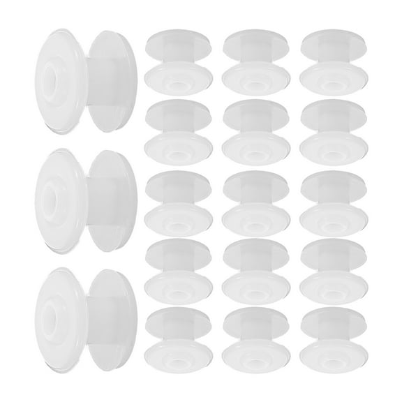 PBPBOX Small Pinwheels Outdoor Decoration Accessory White 50Pcs