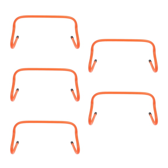 PBPBOX Stable Football Hurdle Iron 5Pcs Orange for Fan Gear