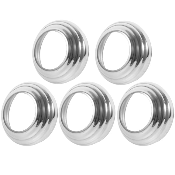 PBPBOX 5Pcs Metal Flagpole Base for Outdoor Garden Sphere Display and Gazing Globe