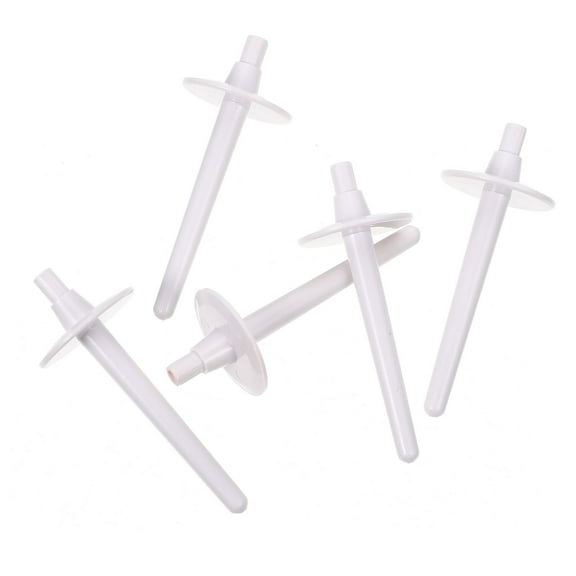 PBPBOX 5Pcs Plastic Empty Sewing Spools for Anyone Using Sewing Machines Daily Use