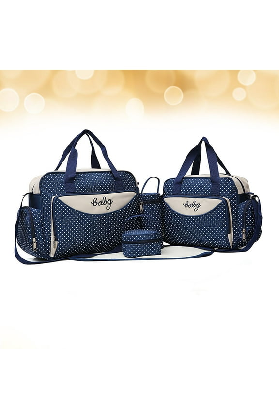 5Pcs Practical Mommy Crossbody Bag Cloth Handbag for Everyday Use