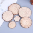 thumbnail image 1 of PBPBOX 5Pcs Wood Slices for DIY Crafts Photo Prop Assorted Color, 1 of 5