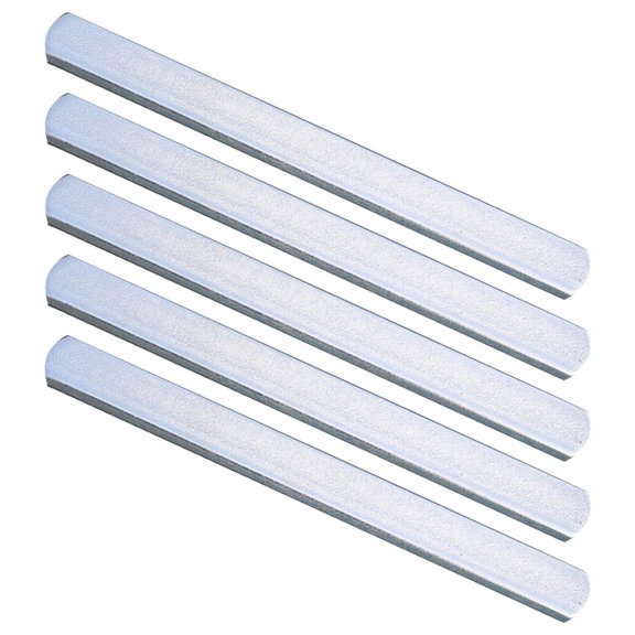 PBPBOX 5Pcs Plated Silver Steel Weights Plate for Workout Weight Equipment and Fitness Training