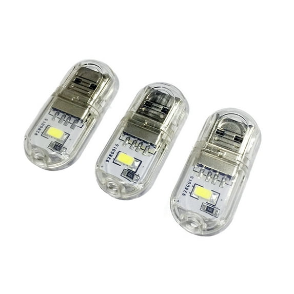 PBPBOX USB Night Light, Multi-Color, User-Friendly Keychain Design - 6Pcs