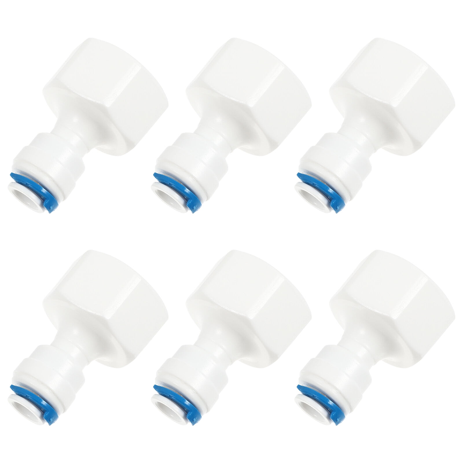 PBPBOX 6Pcs Quick Connect Hose Fittings Water Filter Fitting Adapter ...