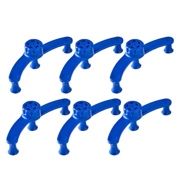 PBPBOX Bonsai Branch Bender Tool Twig Fixing Clamps Plastic Blue 6pcs