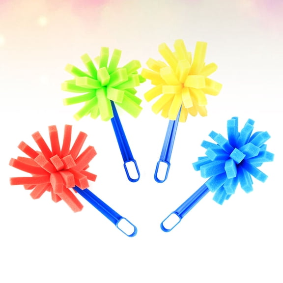 PBPBOX 8 Pcs Colorful Kids Sponges Assorted Color DIY Art Supplies for Birthday Parties