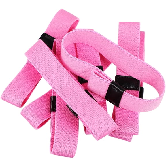 PBPBOX Bands for Bento Case Pink Polyester 8Pcs Portable Straps