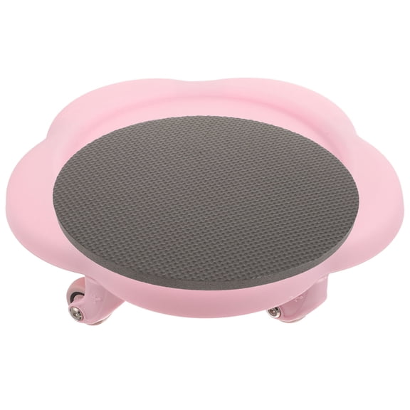 PBPBOX Abdominal Training Sliding Disc Pink Fitness Board with Multi-Point Gravity Protection