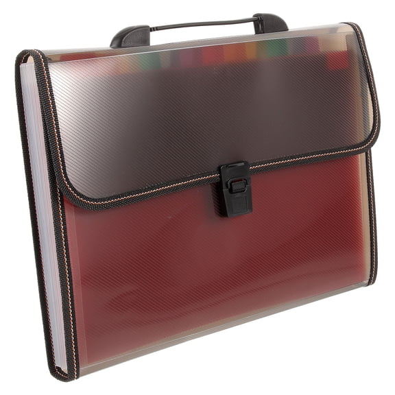 PBPBOX Assorted Color Expanding File Folder Portable Multi Pocket File Organizer for Efficient Paper Sorting