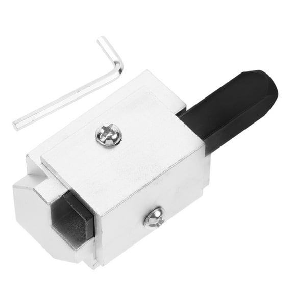 PBPBOX Accurate Chiseling Tool Right Angle Ruler Silver for DIY Projects 1Pcs
