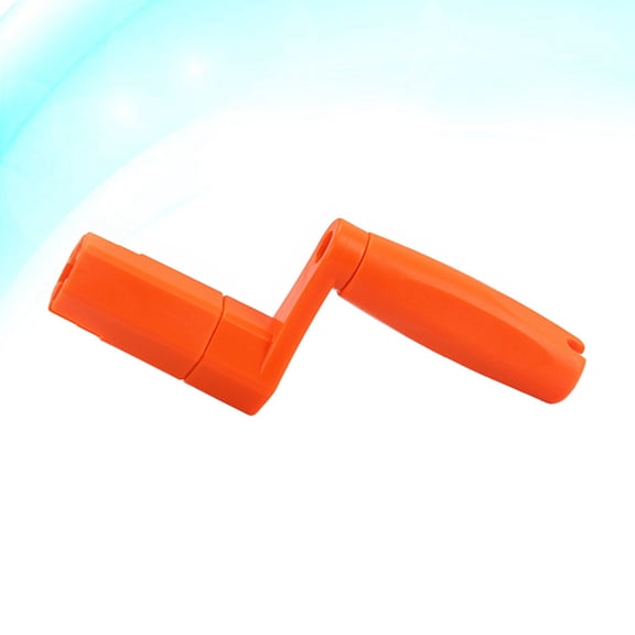 PBPBOX Acoustic Guitar String Winder Tool ABS Orange for Ukulele Players 1Pack