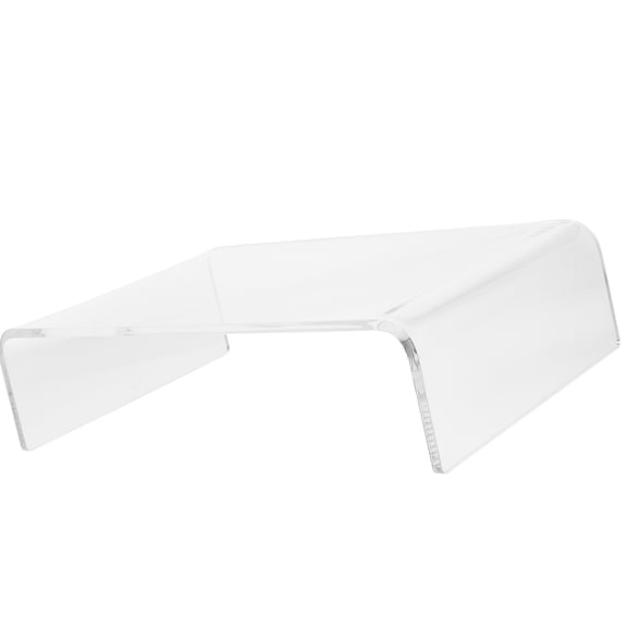 PBPBOX Transparent Acrylic Computer Monitor Stand for Comfortable Eye Level Viewing