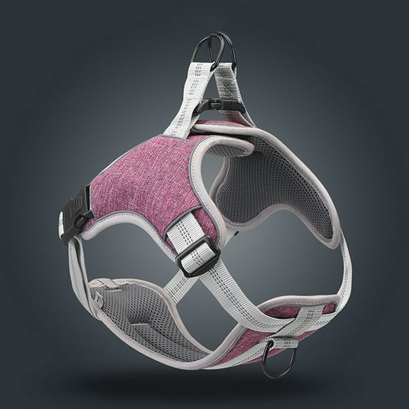 PBPBOX Adjustable Pet Harness Reflective Dog Vest Type Harness for Outdoor Activities 1Pack