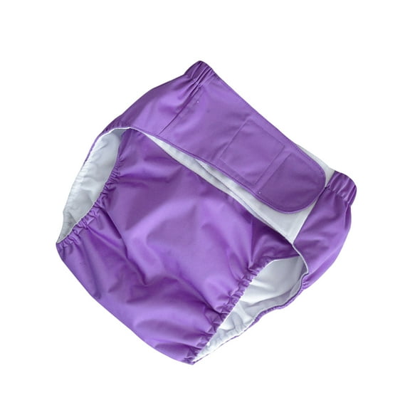 PBPBOX Adult Diapers for Diarrhea Moisture Absorption 1Pack Dark Purple