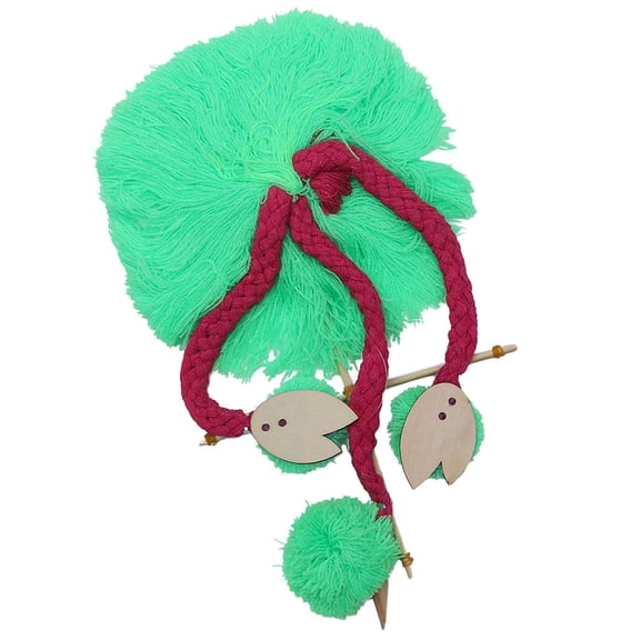 PBPBOX Animal Design Marionette String Puppet Green Pine 1Pack for Storytelling