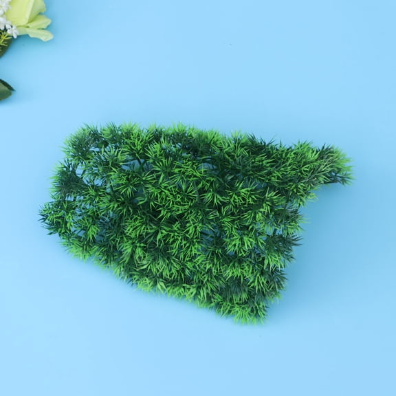 PBPBOX Artificial Grass Squares Turf Plastic Green 1Pcs for Home Interior Use