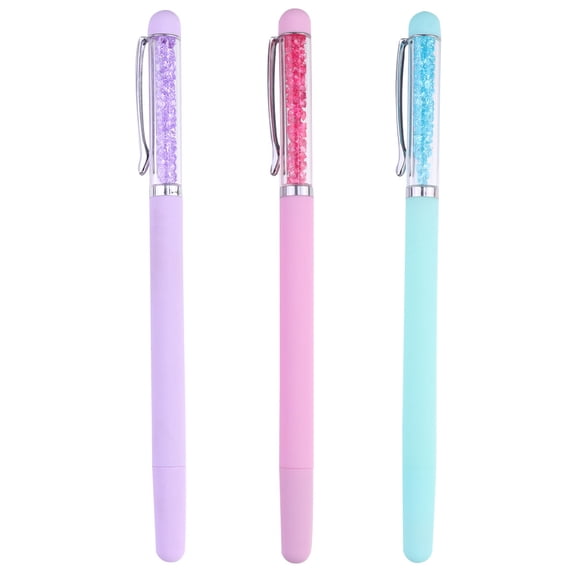 PBPBOX 3Pcs Manicure Dotting Pen Set Assorted Colors Nail Art Rhinestones Picker Tool