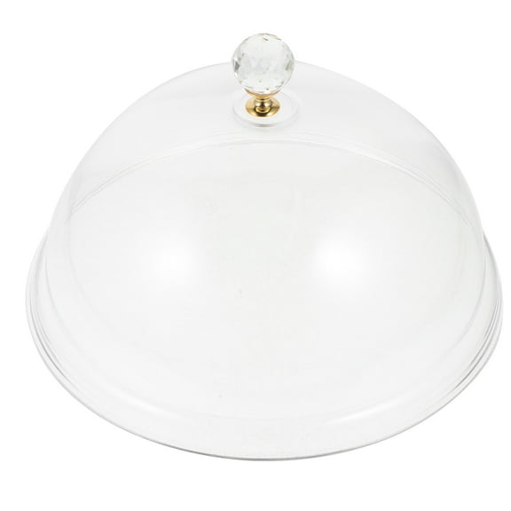 PBPBOX Transparent Acrylic Cake Dome Lid Easy Clean Reusable Food Cover for Party Use