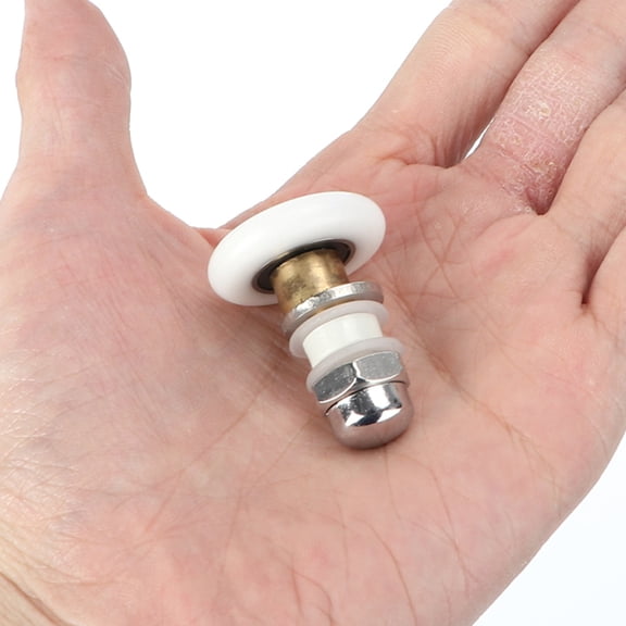 PBPBOX Sliding Glass Door Rollers Nylon 4Pcs Height Adjustment