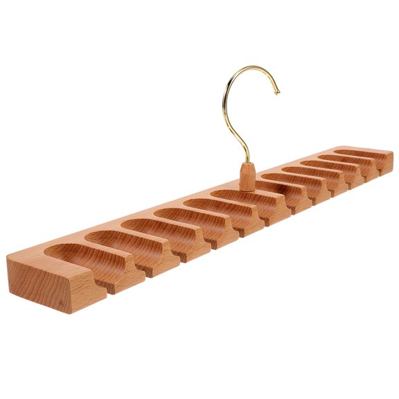 PBPBOX Belt Holder Organizer Belt Rack Hanger Khaki Prevent Deformation 1Pack