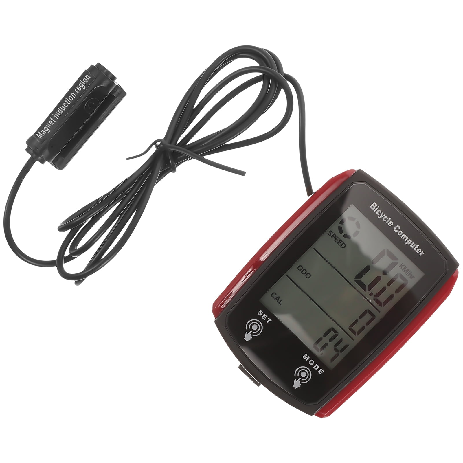 PBPBOX Bike Speedometer Mph Digital Display Red Black Color For