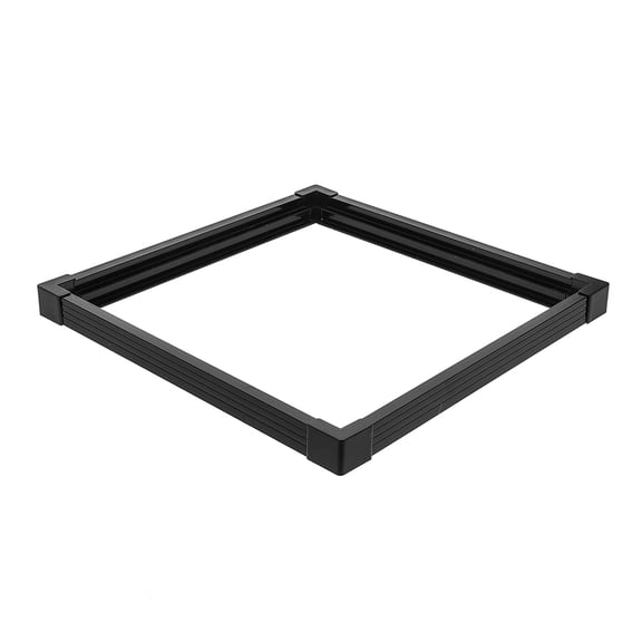 PBPBOX Trim Guard Aquarium Window Edge Guards p Black Plastic 1Set