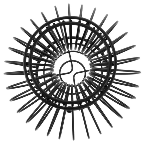 PBPBOX Iron Cork Basket Container Storage Basket Metal Black 1Pack Home Decoration