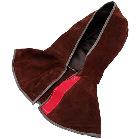 PBPBOX Durable Welding Cap Made of Cowhide with Adjustable Hook and Loop Closure