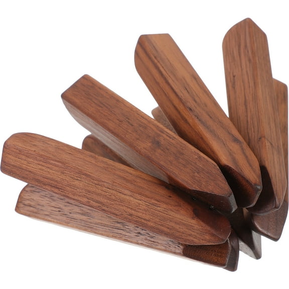 PBPBOX Place Mats For Table Pad Brown Wood 1Set