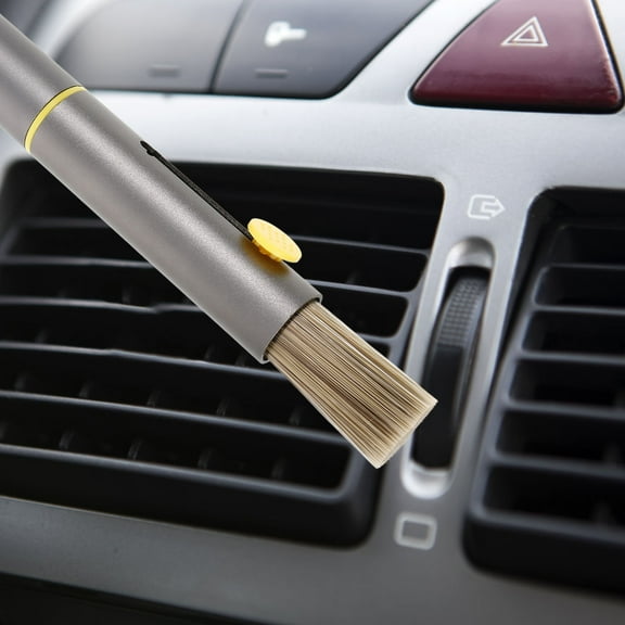 PBPBOX Multi Color Car Vent Brush for Detailed Cleaning Car Air Vent Cleaner Tool