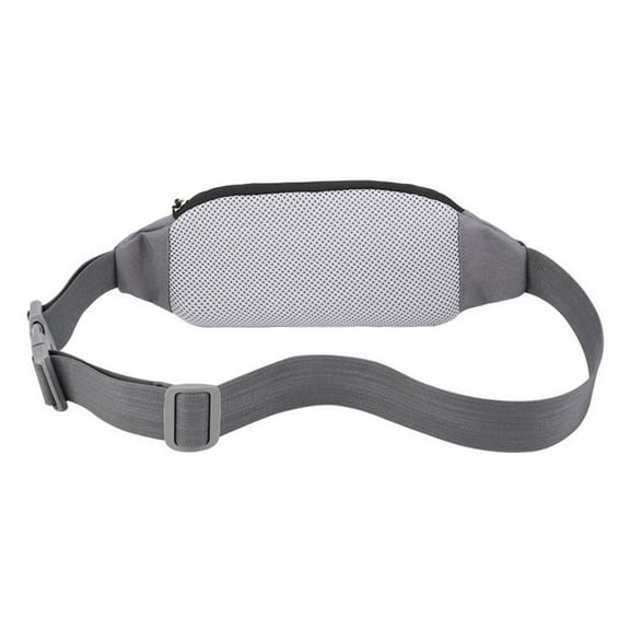 PBPBOX Waterproof Grey Waist Pouch for Outdoor Sports and Workout Use