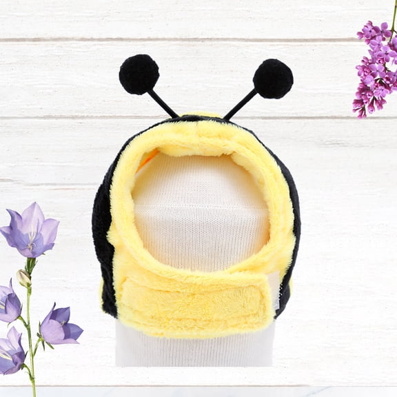 PBPBOX Cat Decorative Headgear Plush Yellow Photo Shoot Prop Parades 1Pcs