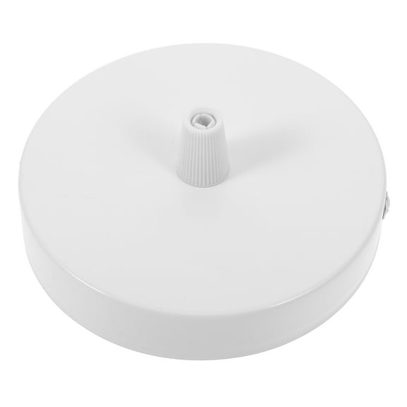 PBPBOX Simple White Ceiling Light Cover Plate Decorative Canopy for Living Room