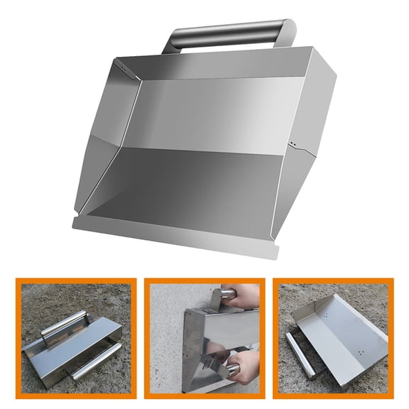PBPBOX Masonry Tools Trowel Silver Stainless Steel 1Pcs