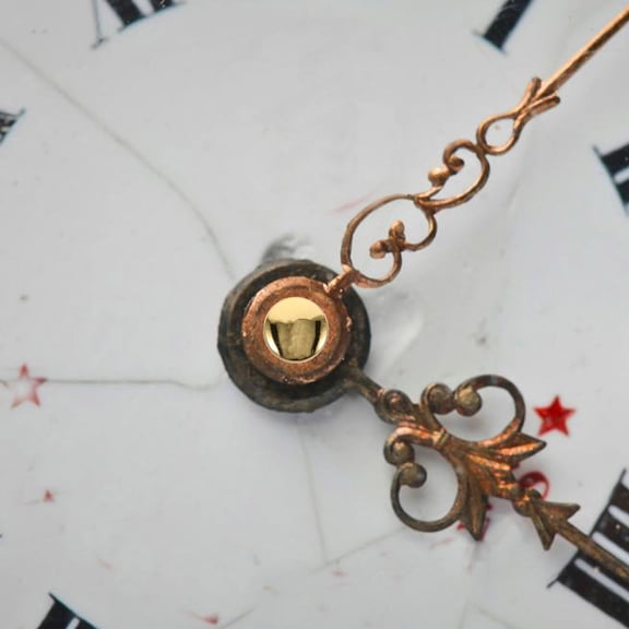 PBPBOX 200Pcs Clock Fitting for Crafts Plastic Caps Replacement for Wall Clocks