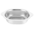 thumbnail image 1 of PBPBOX Large Capacity Stainless Steel Bowl Korean Design Silver Finish, 1 of 8