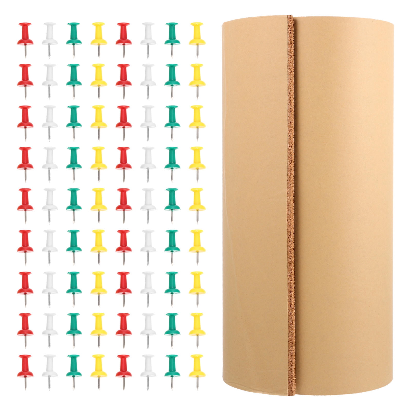 PBPBOX 1Set Cork Board Light Brown for Home Use Multifunctional Photo Display Memo Wall Board