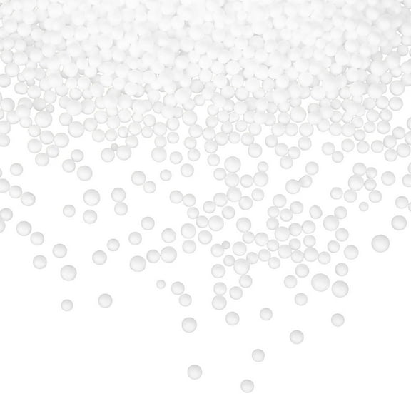 PBPBOX White Foam Bean Bag Filling Comfortable Support for Couch Cushions and Pillows