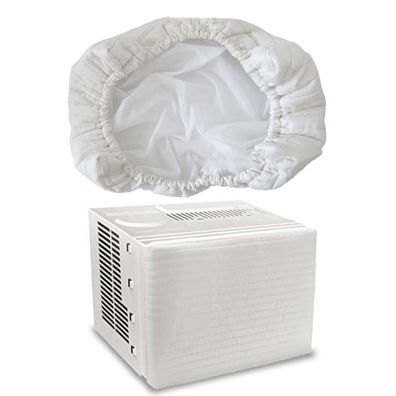 PBPBOX Indoor Air Conditioner Cover White Double Insulation Blocking Cold Drafts