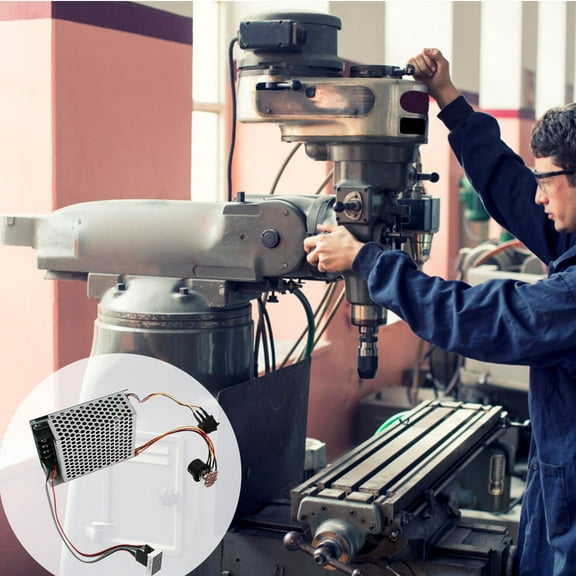 PBPBOX Dc Motor Controller Dc Motor Controller Silver 1Pcs Switch Control