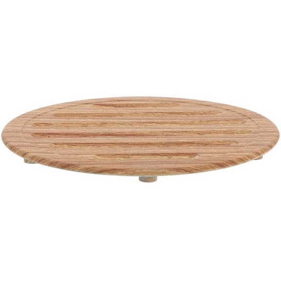 PBPBOX Round Insulated Mat for Tea Kettle Plastic and PU Table Protector